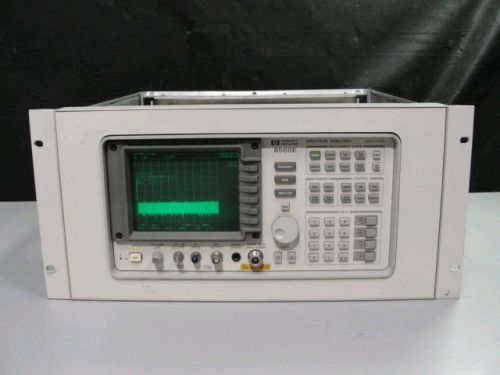 Agilent / hp 8560e spectrum analyzer with rack, 30 hz - 2.9 ghz for sale
