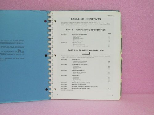 Tektronix Manual SPG1/SPG2 NTSC Sync Gen. Modules Instr. Man. w/Schem. (7/83)