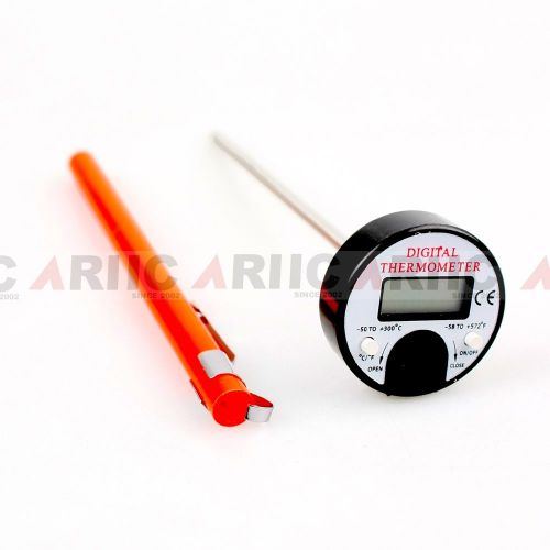 New round top pocket thermometer/head design digital thermometer/BBQ thermometer
