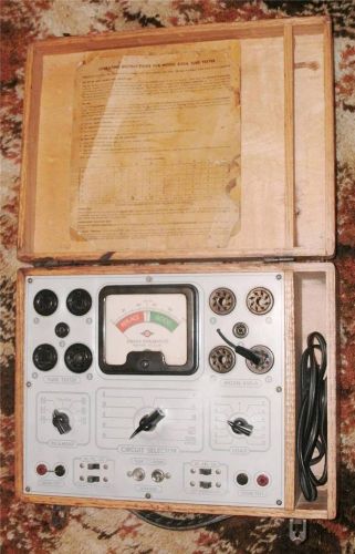 Superior instruments model 450-a tube tester probably needs work for sale