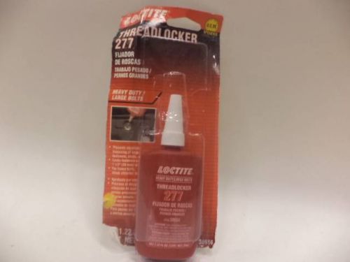 2-1.22 OZ LOCTITE THREAD LOCKER  277  PART NUMBER 38656 NEW OLD STOCK