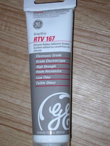 4 tubes of GE RTV 167 Silicone Rubber Adhesive Sealant