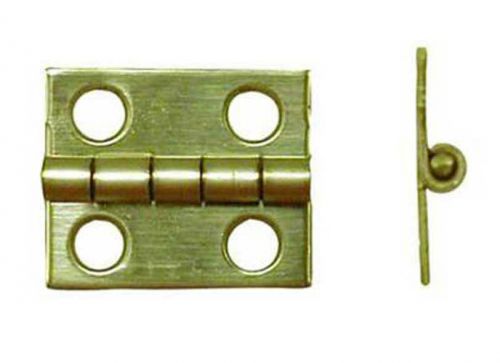 Stanley Hardware 80-3050 Solid Brass Narrow Hinges (4) HINGES
