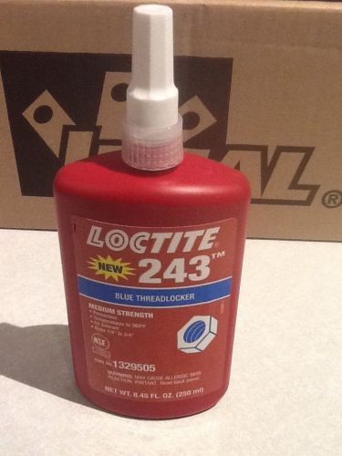 Loctite 243 medium strength thread locker 250ml for sale
