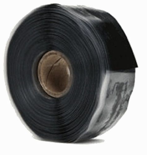 Black Emergency Repair Tape, Self-Fusing Silicone Tape, 12&#039; x 1&#034;, Black New