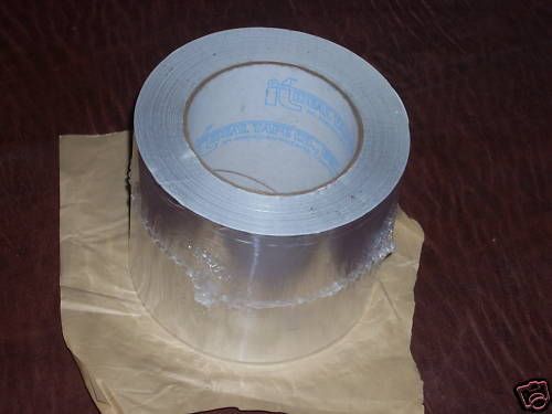 Aluminum foil tape with liner 4 in x 50 yds for sale
