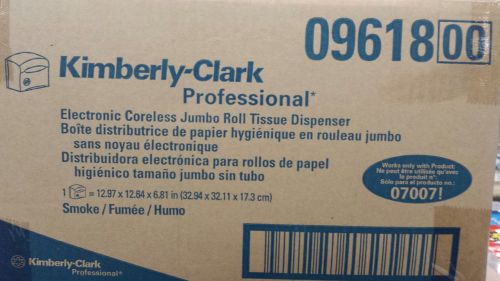 KIMBERLY-CLARK ELECTRONIC TOUCHLESS CORELESS DISPENSER, BLACK NEW IN THE BOX