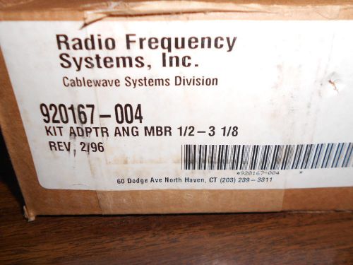 Radio Frequency Systems 920167-004 Kit