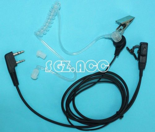 Earpiece headset ptt mic for radio kenwood th-f7 puxing px-777 baofeng uv-5r usa for sale