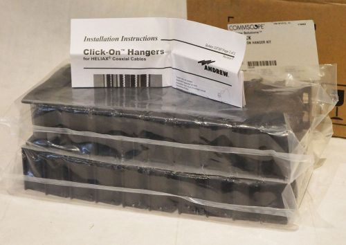 COMMSCOPE L6CLICK DOUBLE CLICK-ON HANGER FOR 1-1/4IN COAXIAL CABLE