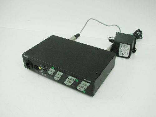 Telex US-2000 Professional Audio Intercom Base System User Station w/ AC Cord