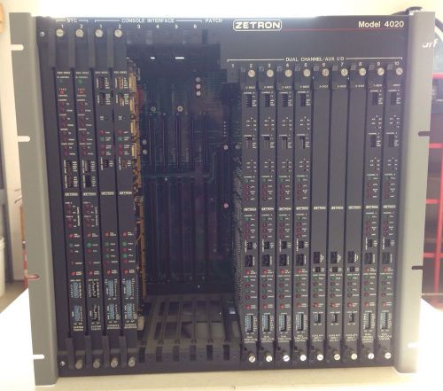 Zetron Card Cage w/Cards Model 4020