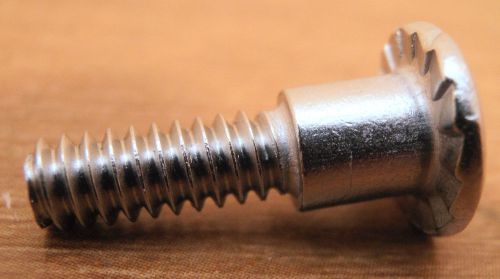 10/24 x 3/4&#034; one way stainless steel sex bolts (screws) male only 100 per bag for sale