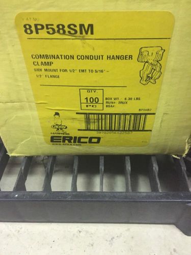 Combination conduit hanger clamp (box of 100) erico 8p58sm caddy armour for sale
