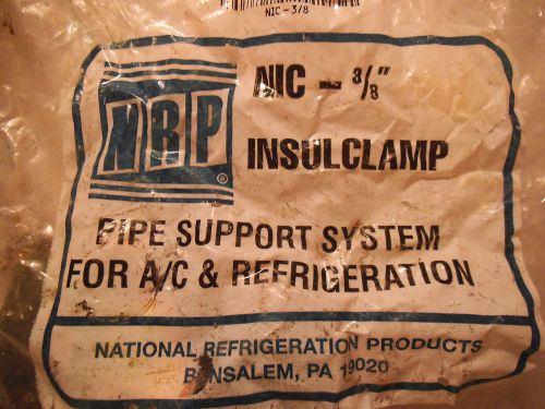 NRP INSULCLAMP NIC- 3/8&#034; PIPE SUPPORT SYSTEM FOR A/C &amp; REFRIGERATION