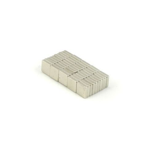 50pcs 7/32&#034; x 7/32&#034; x 1/32&#034; Blocks 6x6x1mm Neodymium Magnets Fridge Craft N35