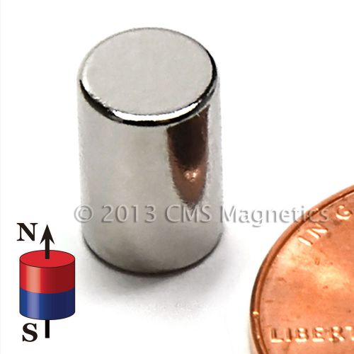 Neodymium Disk Magnets N42 1/4&#034; x 3/8&#034; NdFeB Rare Earth Magnets Lot 500