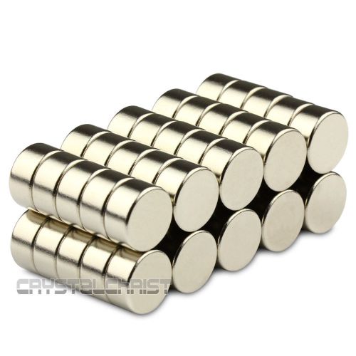 50pcs Super Strong Round Cylinder Magnet 12 x 6mm Disc Rare Earth Neodymium N50