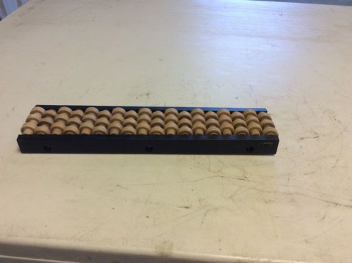 Valu Guide Mar Bett SpA 12&#034; 1 Foot Section of Conveyor Rollers
