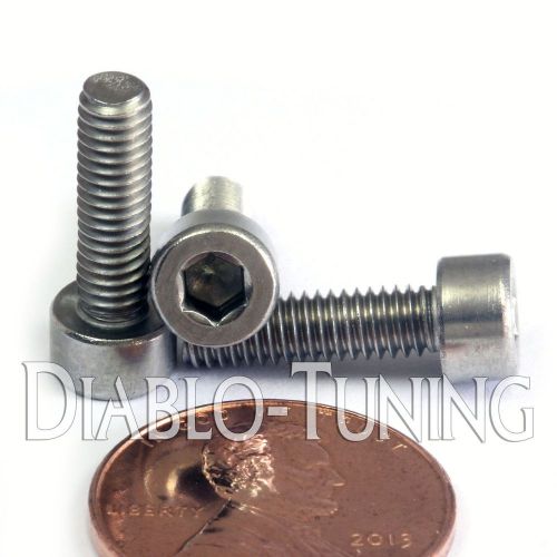 M4 - 0.70 x 14mm - qty 10 - a2 stainless steel socket head cap screws - din 912 for sale