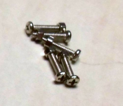 Usa shipping - 10  pc  m1.6x8mm screw &amp; nuts phillips head micro miniature for sale