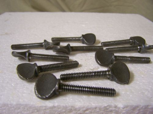 1/4-20 x 1 1/2&#034; Vintage Thumb Screw With Shoulder Qty. 10