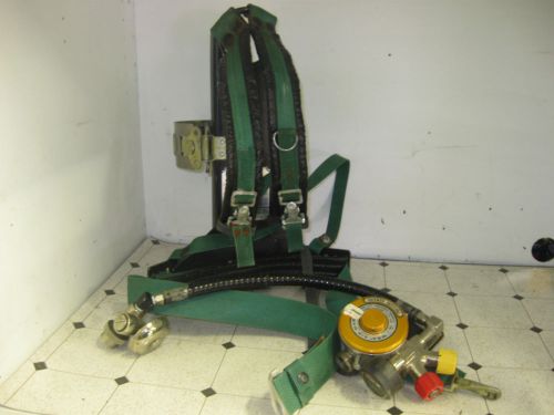 Msa 401 breathing apparatus regulator  back strap scuba , firfighting , miners for sale