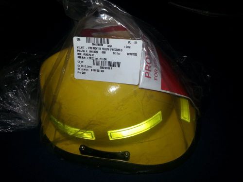 Cairns helmet 664 invader + liner firefighter turnout fire gear yellow new for sale