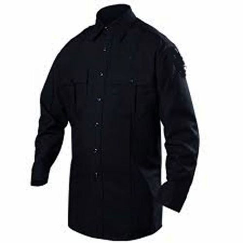 BLAUER 8600-Z CLASSACT LONG SLEEVE SHIRT POLICE DRESS BLACK SIZE 17 ( 32-33 )
