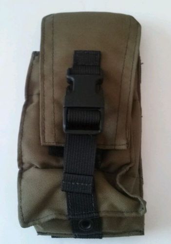 Protech tactical molle pals universal radio pouch od green and black nwot for sale