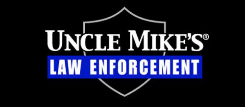 Uncle Mike&#039;s  Single Duty Cuff Case W/ Flap 8878-1 Black Nylon  New