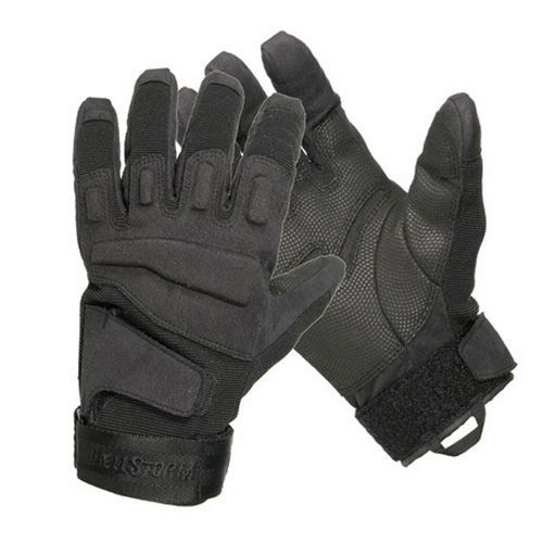 Blackhawk 8063SMBK Black SM SOLAG Special Ops Light Assault Full Finger Gloves