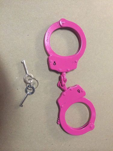 Pink Handcuffs Real Locking