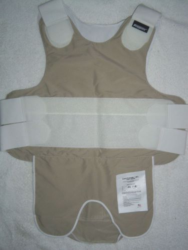 Carrier for kevlar armor+ tan  size xl/l + bullet proof vest by body guard+new++ for sale