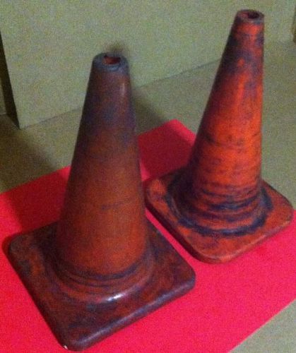 Wholesale lot of 2 orange safety cone  sku#safe88 for sale