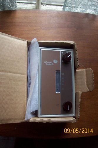 Johnson controls (203) t22aaa-1c heating thermostat range 40/90,off-auto selecto for sale