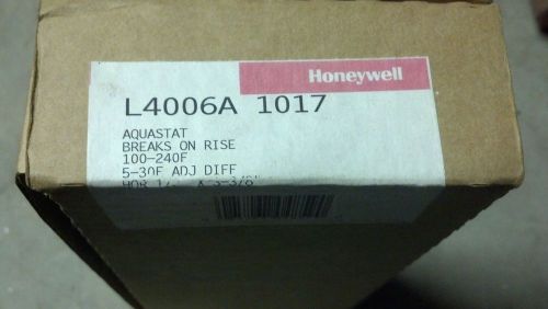 Honeywell l4006a aquastat controller for sale