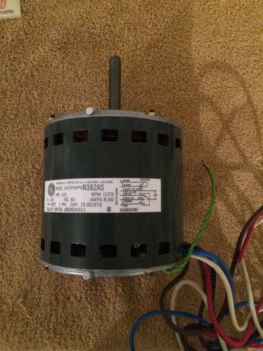 Ge   5kcp39pgn382as / b0604311  motor  1/2hp, 1075 rpm, 120 v, 3 speed  hvac  rf for sale