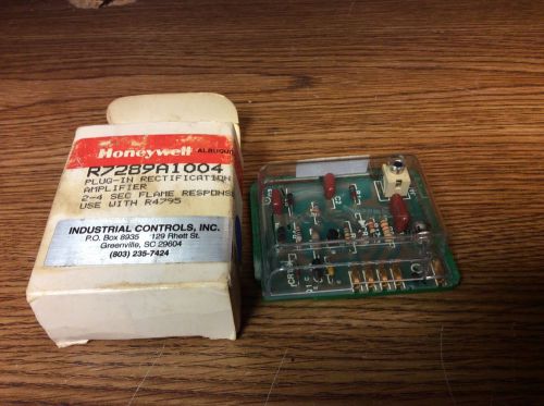 Honeywell r7829 1 1004 plug-in rectification amplifier for R4795