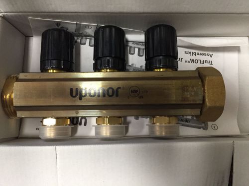 Wirsbo uponor  a2663223 truflow jr valved manifold 3 loop for sale