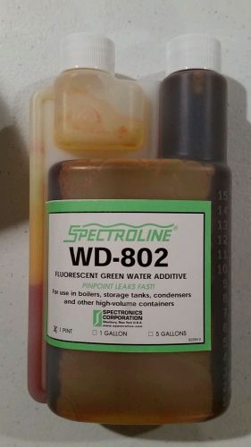 LOT of SPECenterOLINE WD-802, UV Dye, Industrial Water Systems, 1 Pint