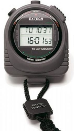 Extech 365528 water resistant stopwatch/timer, us authorized distributor new for sale