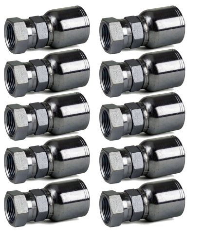Quantity 10 FPX-06-06 - 3/8&#034; x 3/8&#034; NPSM Female Pipe Swivel Hydraulic Fittings