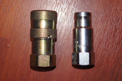 Parker no-drip quick disconnect coupling male and female for sale