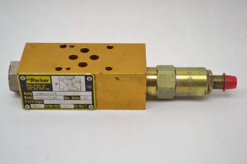 New parker k2acedupn 3000 psi cartridge hydraulic valve b376849 for sale
