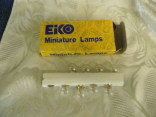 EIKO MINITURE LAMPS  LOT OF 8