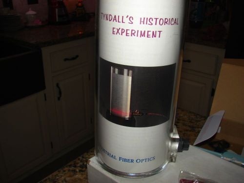 INDUSTRIAL FIBER OPTICS Tyndall&#039;s Experiment Guage Mueller New