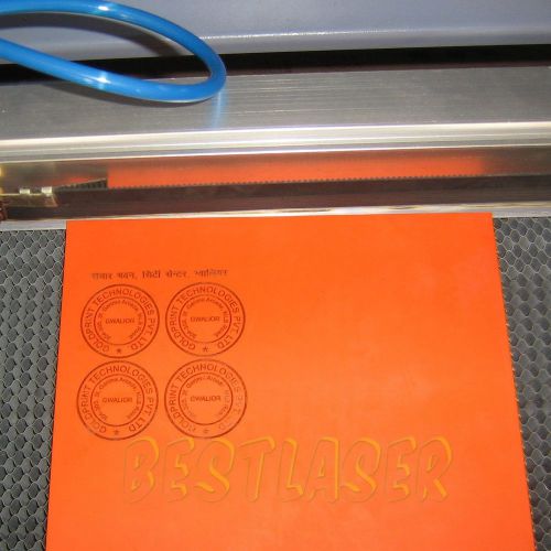 NEW 3pcs Rubber Sheet for Laser Engraving/Cutting Machine  A4 1.5  mm thickness