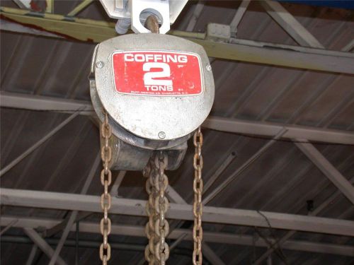 Coffing industrial 2 ton manual chain hoist for sale