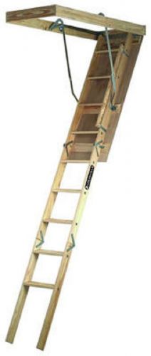 Louisville Ladder 8&#039; 9&#034;, Wood Attic Ladder Type I S224P